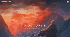Desktop Screenshot of nocturnemusic.com